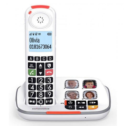 SwissVoice Xtra 2355 Telefono DECT Identificatore di chiamata Bianco
