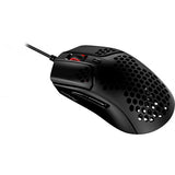 HYPERX PULSEFIRE HASTE MOUSE GAMING USB ULTRALEGGERO STRUTTURA A NIDO D'APE 16.000 DPI 6 PULSANTI BLACK
