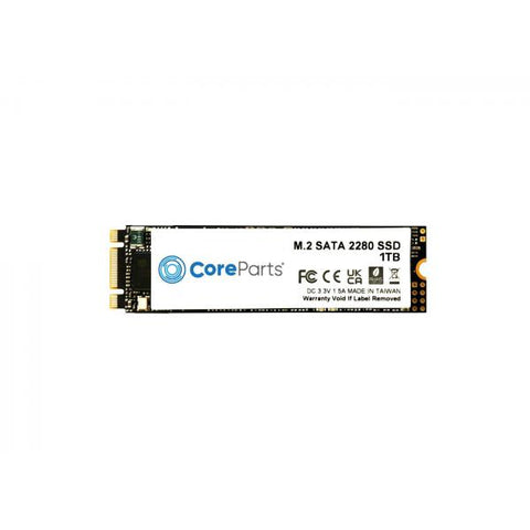 Unidades CoreParts CPSSD-M.2SATA-1TB allo stato solido M.2 Serial ATA III (1TB M.2 SATA III 2280 - 1TB M.2 SATA III 2280, 3D - NAND Technology, QLC 500/450 Lectura/Escritura [MB/s] con controlador SMI 2259XT/Maxio) 
