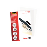 FELLOWES CAPTURE125 POUCH 65X95 mm 125 MY COL. TRASPARENTE CONF 100 Pz.