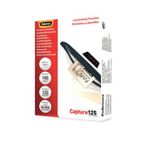 FELLOWES CAPTURE125 POUCH 65X95 mm 125 MY COL. TRASPARENTE CONF 100 Pz.