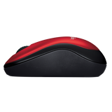 LOGITECH WIRELESS MOUSE M185 OTTICO, USB, COLORE ROSSO