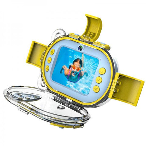 AgfaPhoto ARKCWBL fotocamera digitale 1 Fotocamera compatta 16 MP CMOS Blu, Giallo (AgfaPhoto Realikids Water Proof blau)