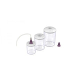 Magic Vac ACO1182 recipiente per cibo Rotondo Set 5,25 L Trasparente 3 pz