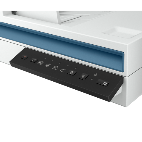 HP Scanjet Pro 2600 f1 Scanner piano e ADF 600 x 600 DPI A4 Bianco