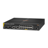 Hewlett Packard Enterprise Aruba 6000 12G Clase 4 PoE 2G/2SFP 139W Gestor L3 Gigabit Ethernet (10/100/1000) Compatible con alimentación a través de Ethernet (PoE) 1U