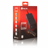 NGS ALIMENTATORE UNIVERSALE 90W AUTOMATICO TENSIONE D'INGRESSO CA 110-240V USCITA DC 1520V GAMMA DI FREQUENZE 5060HZ ( 1 Hz), CORRENTE OUT 15, 16, 18, 19, 20 V