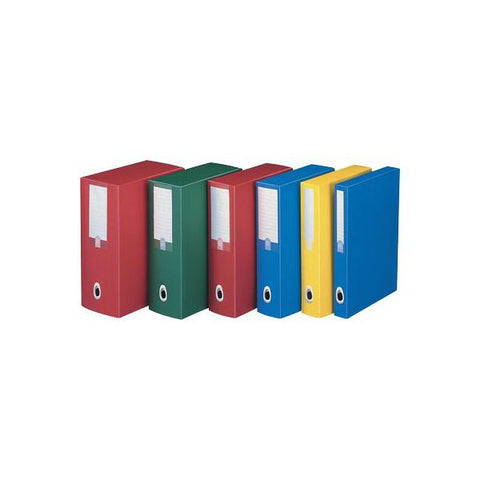 FELLOWES PROGETTO PLUS EKO SCATOLA PROGETTO IN PP 350X250 mm DORSO 10 CM COL. ROSSO