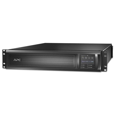 APC SMART UPS X UPS 2.299VA 1980W RS-232 USB DURATA IN BLACKOUT 9.8MIN NERO GARANZIA ITALIA (SMX2200RMHV2U)