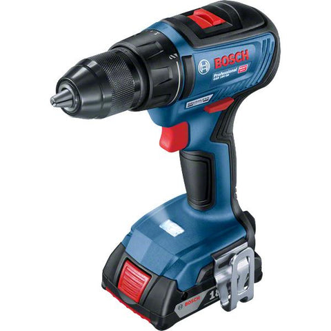 Bosch GSR 18V-50 1800 Giri/min Nero, Blu