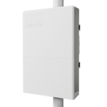 Mikrotik netFiber 9 Gigabit Ethernet [10/100/1000] Supporto Power over Ethernet [PoE] Bianco (Mikrotik netFiber 9 10 Port Fiber Switch SFP SFP+ Ports - CRS310-1G-5S-4S+OUT)