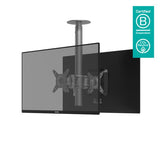 Dataflex Viewmate braccio porta monitor - soffitto 572 (Dataflex Viewmate dual monitor arm - silver - ceiling mount [5Years warranty])