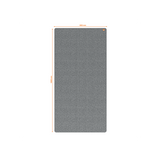 Nobo 1915561 lavagna Magnetico (Nobo 1915561 Move and Meet Noticeboard Grey Trim 1800 x 900mm)