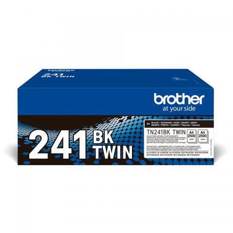 Brother TONER N 2.5K PK2 cartuccia toner 2 pz Originale Nero
