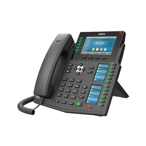 Fanvil X6U telefono IP Nero 20 linee LCD Wi-Fi