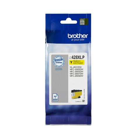Brother LC-428XLYP cartuccia d'inchiostro 1 pz Originale Giallo