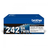 Brother TN-242BKTWIN cartuccia toner 2 pz Originale Nero