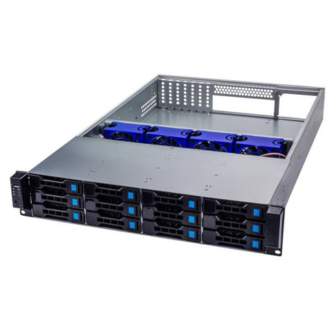 Fantec SRC-2612X07-12G USB 2.0 Type-A Alluminio, Nero, Argento