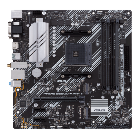 Placa base ASUS PRIME B550M-A WIFI II AMD B550 Presa AM4 micro ATX 
