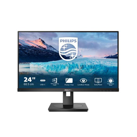 MONITOR PHILIPS 23.8IPS HDMI DP USBC MM PHILIPS 243S1/00 PIVOT USB
