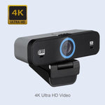Adesso CyberTrack K4 webcam 8 MP 3840 x 2160 Pixel USB 2.0 Nero (4K ULTRA HD WEBCAM BUILD IN ADJ - FOV AUDIO/VIDEO PR CYBERTRACK K4)