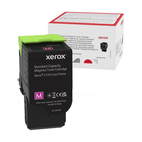 Xerox Cartuccia toner Magenta a Capacit standard da 2000 Pagine per Stampante a colori  C310/multifunzione a colori  C315 [006R04358] (XEROX C310 MAGENTA STANDARD - CAPACITY TONER CARTRIDGE [20