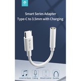 Devia Adattatore Audio per auricolari da spina Tipo-C a Jack 3,5mm