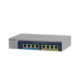 NETGEAR 8-port Ultra60 PoE++ Multi-Gigabit [2.5G] Ethernet Plus Switch Gestito L2/L3 2.5G Ethernet [100/1000/2500] Supporto Power over Ethernet [PoE] Grigio (8P 2.5G ULTRA60 POE++ SWITCH - MULTI-GIGA