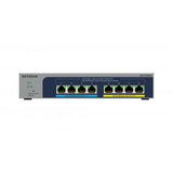 NETGEAR 8-port Ultra60 PoE++ Multi-Gigabit [2.5G] Ethernet Plus Switch Gestito L2/L3 2.5G Ethernet [100/1000/2500] Supporto Power over Ethernet [PoE] Grigio (8P 2.5G ULTRA60 POE++ SWITCH - MULTI-GIGA