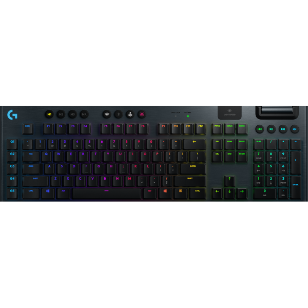 LOGITECH G915 WIRELESS KEYBOARD RGB TASTIERA WIRELESS GAMING MECCANICA