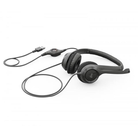 CUFFIA CON MICROFONO USB H390 HEADSET