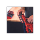 Einhell TE-SV 18 Li-Solo Nero, Rosso Senza sacchetto