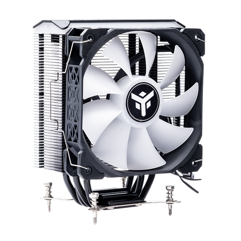 DISSIPATORE ITEK ICY-4HLA - Skt universale, 150W TDP, 4 HP, ventola 12cm, ARGB