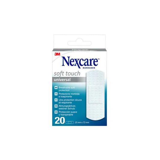 NEXCARE CEROTTI SOFT 25X72 MM BIANCO CONF 20 PZ.
