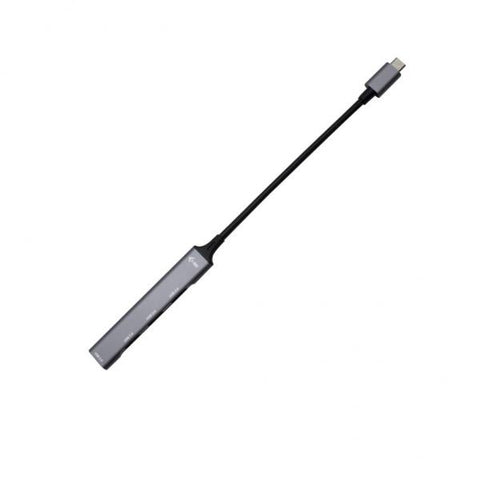 I-TEC METAL HUB USB-C 1xUSB 3.0 3xUSB 2.0 GREY