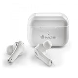 NGS ARTICA BLOOM AURICOLARI ON-EAR TWS BLUETOOTH COMANDI TOUCH CUSTODIA DI RICARICA USB-C BLANCO