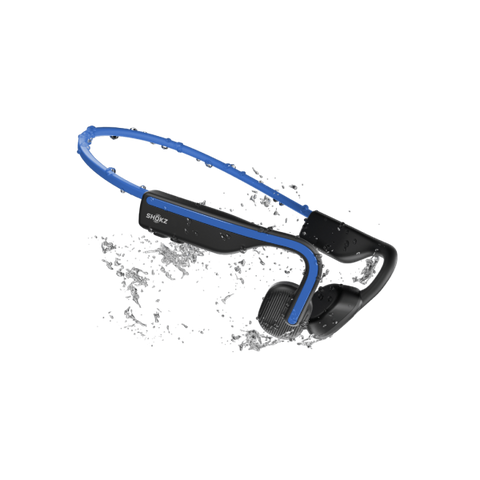 Aftershokz OpenMove Cuffie Wireless A clip Musica e Chiamate USB tipo-C Bluetooth Blu
