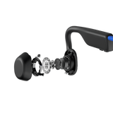 Aftershokz OpenMove Cuffie Wireless A clip Musica e Chiamate USB tipo-C Bluetooth Blu