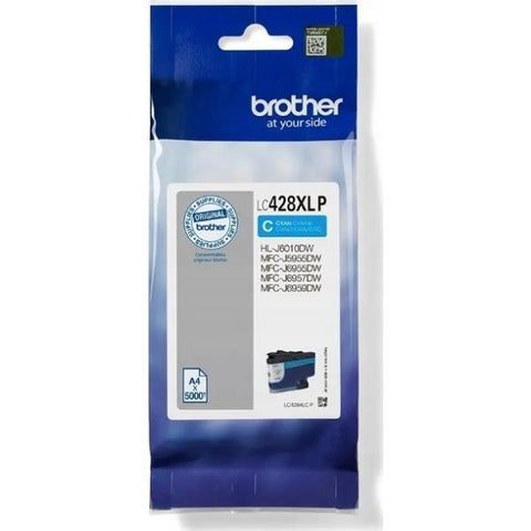 Brother LC-428XLCP cartuccia d'inchiostro 1 pz Originale Ciano
