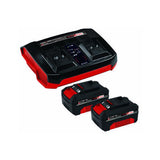 Einhell 2x 4.0Ah & Twincharger Kit PXC carica batterie