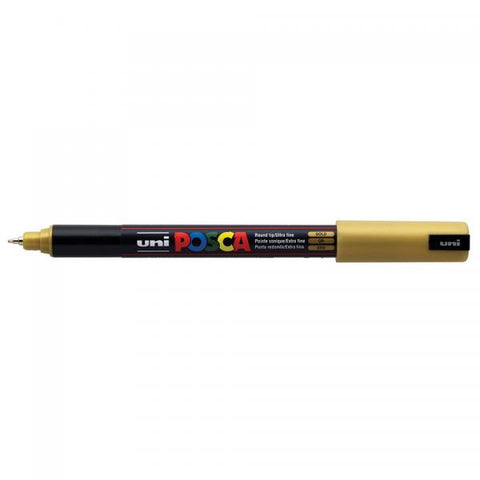 OSAMA POSCAPEN MARCATORE PERMANENTE PUNTA AD AGO 0.7 mm ORO CONF 6 Pz.