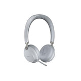 Yealink BH72 Auricolare Con cavo e senza cavo A Padiglione Musica e Chiamate USB tipo A Bluetooth Base di ricarica Grigio chiaro