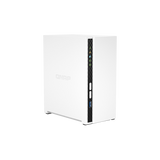 QNAP TS-233 sistema barebone per server Mini Tower Bianco