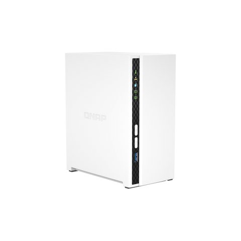 QNAP TS-233 sistema barebone per server Mini Tower Bianco