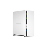 QNAP TS-233 sistema barebone per server Mini Tower Bianco