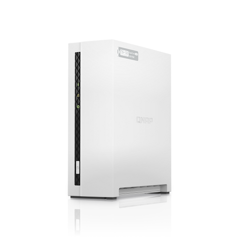 QNAP TS-133 server NAS e di archiviazione Server di archiviazione Tower Collegamento ethernet LAN Bianco