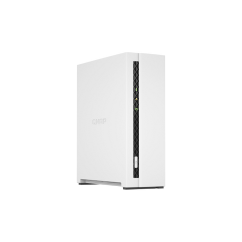 QNAP TS-133 server NAS e di archiviazione Server di archiviazione Tower Collegamento ethernet LAN Bianco