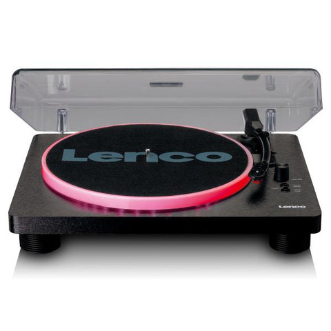 Lenco LS-50LEDBK piatto audio Giradischi con trasmissione a cinghia Nero