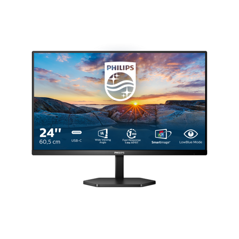 PHILIPS MONITOR 23,8" VA MM HDMI DP USBC PHILIPS 24E1N3300A/00