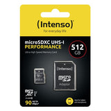Intenso microSD 512GB UHS-I Perf CL10 Performance Classe 10